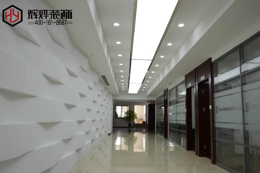 輝燁裝飾：眾邦暖通廠房辦公室裝修設(shè)計案例講解