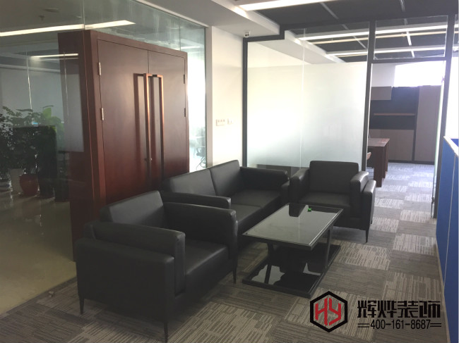 杭州士蘭微電子公司辦公室裝修項目已進尾聲啦！
